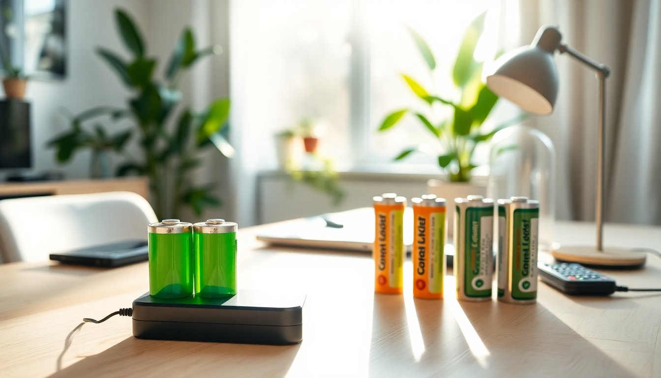 Por qué deberías considerar las baterías recargables para tus dispositivos