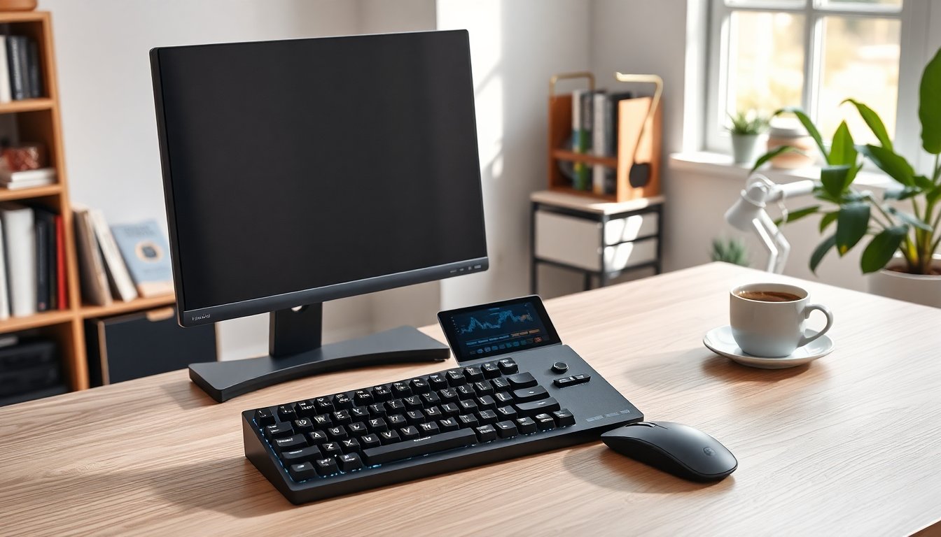 Revolucionario teclado mecánico con mini PC capta atención en Kickstarter