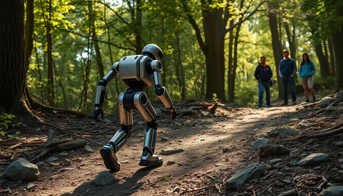 Robots humanoides: el futuro de la navegación autónoma en terrenos complicados