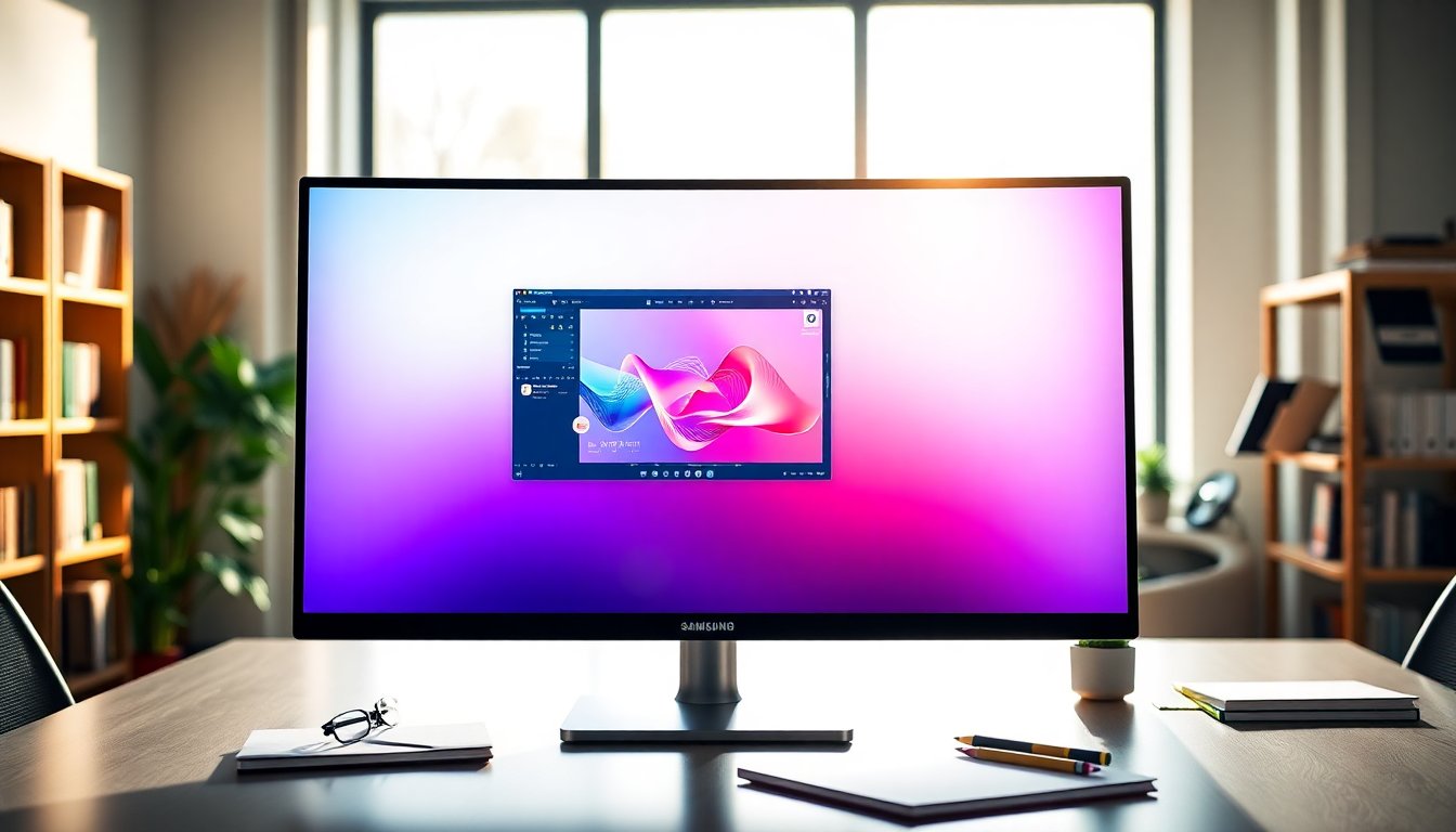 Samsung lanza el monitor ViewFinity S8: una revolución en pantallas de oficina