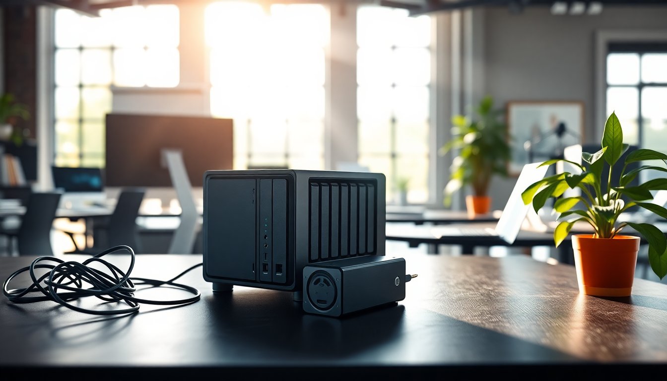 Solución NAS Revolucionaria con Tecnología UPS para Máxima Eficiencia