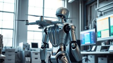 descubre el innovador sistema multirrobot x1 que integra tecnologia humanoide y drones 1760478861