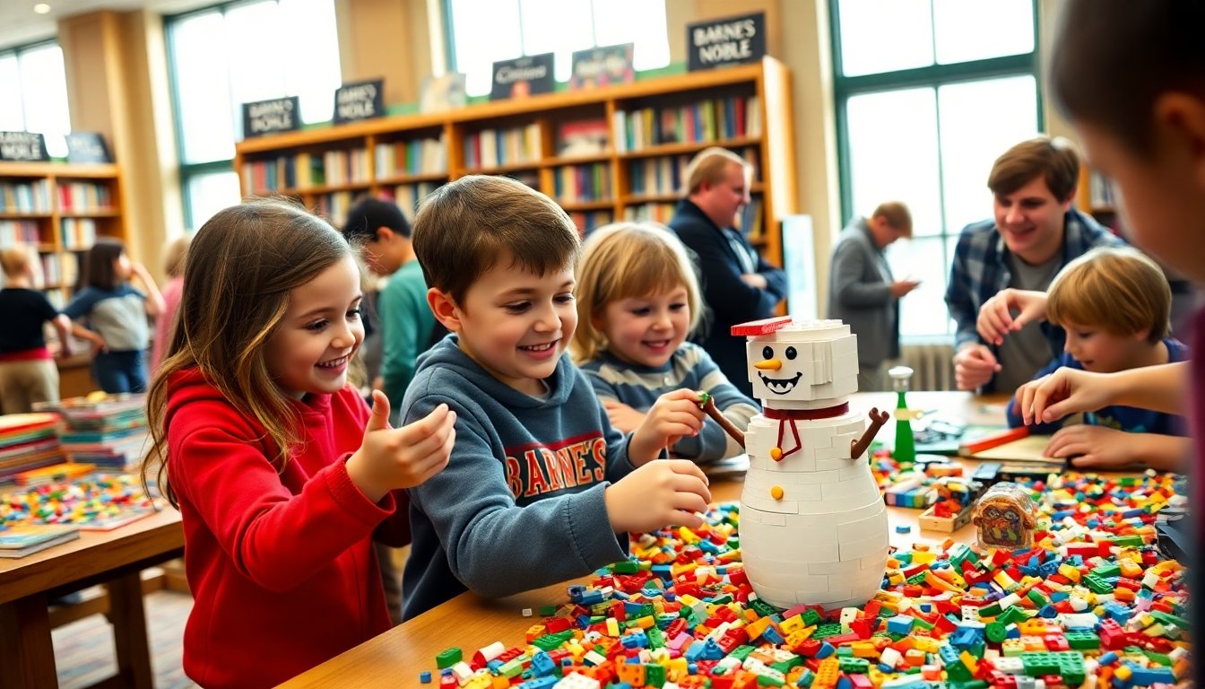 ¡Diviértete en el Evento Gratuito de Lego en Barnes & Noble del 7 al 9 de Noviembre!