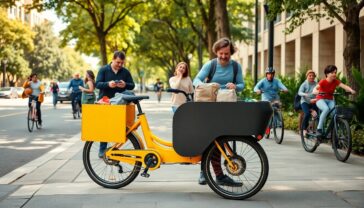 el auge de las bicicletas de carga electricas en los desplazamientos urbanos modernos 1760147644