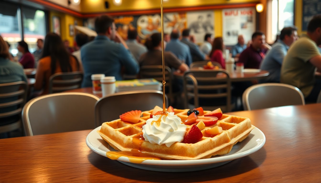 Entendiendo el discurso sobre los waffles en Bluesky en medio de tensiones entre usuarios