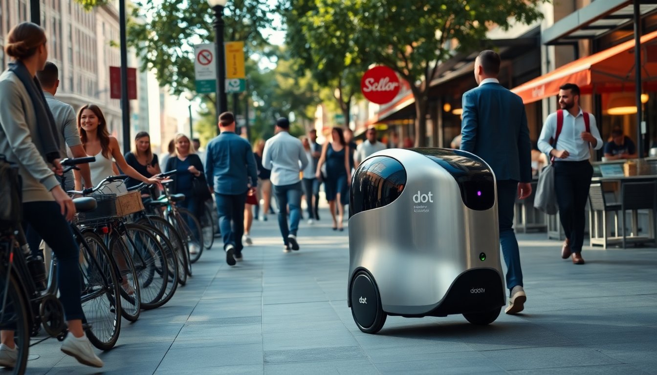 Explorando el nuevo robot de entrega de DoorDash: Dot