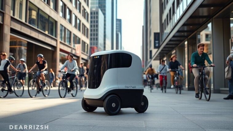 explorando las implicaciones del robot de entrega autonomo dot de doordash python 1759613161