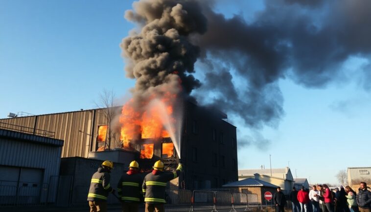 incendio in una fabbrica a madrid le ultime notizie python 1759683218