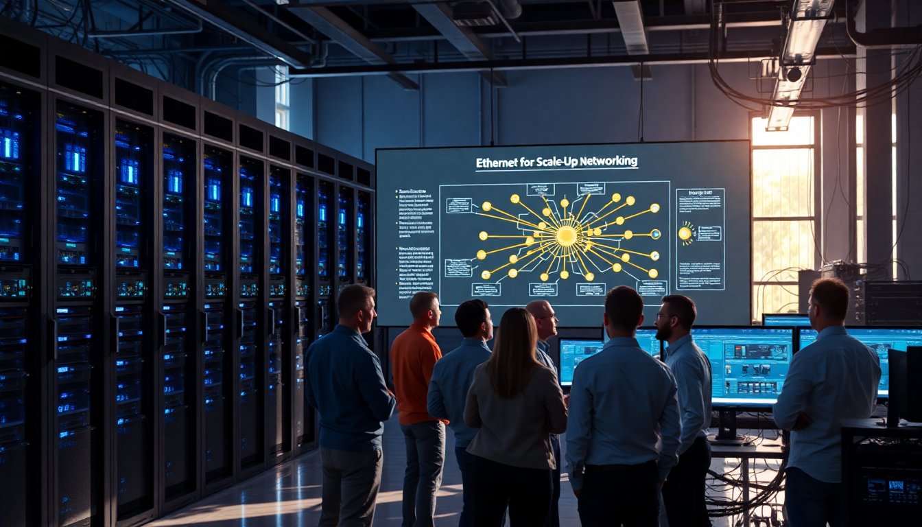 Iniciativa Ethernet busca mejorar los sistemas de interconexión de GPU para inteligencia artificial