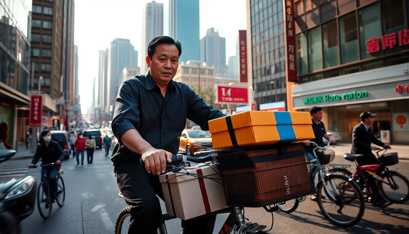 La vida cotidiana de un mensajero en Beijing: reflexiones sobre el trabajo en la era moderna