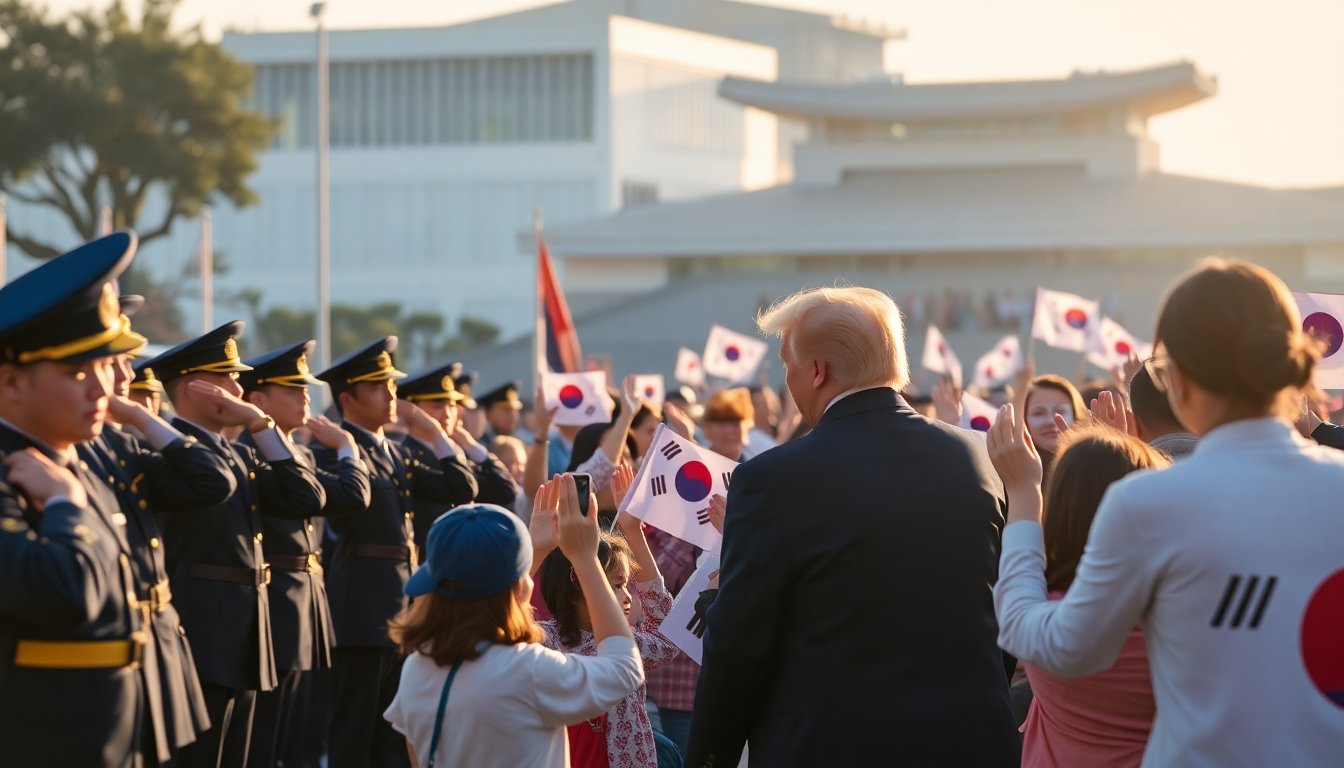 La visita de Donald Trump a Corea del Sur: Impacto y Reacciones
