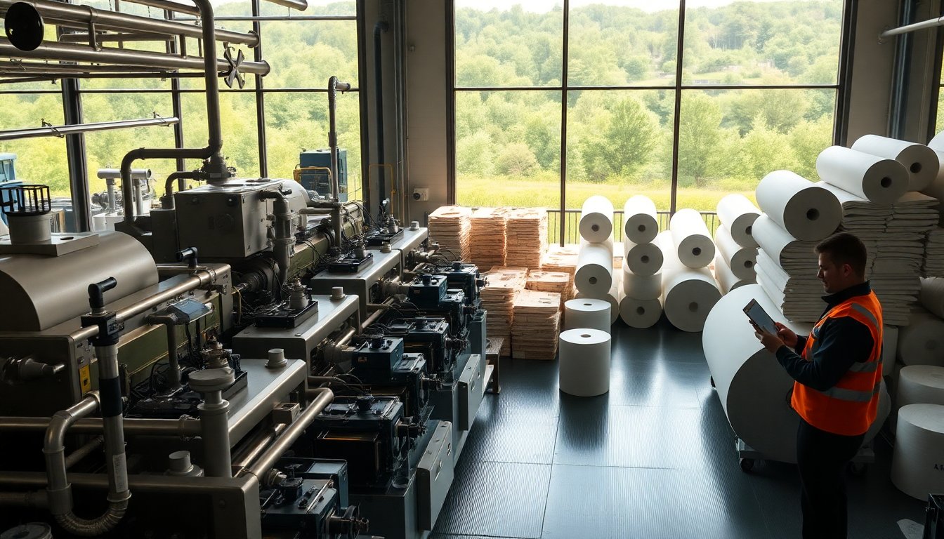 Nueva técnica de benchmarking para mejorar la eficiencia energética en la producción de pulpa y papel