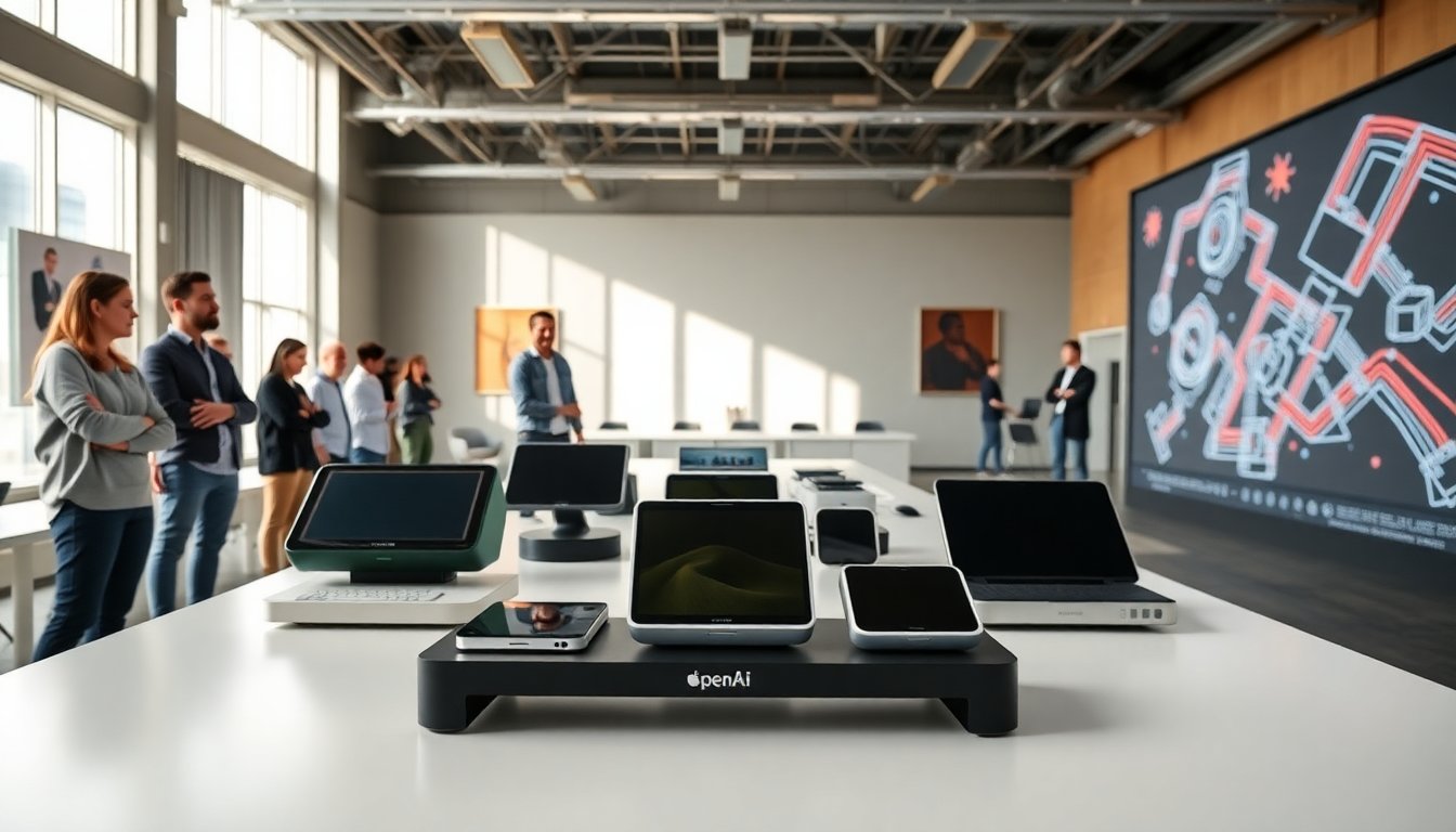 OpenAI se asocia con Jony Ive para desarrollar soluciones de hardware innovadoras