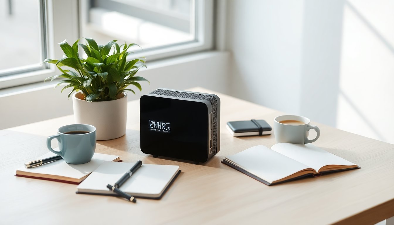 TexHoo ZHR Mini PC: Rendimiento de Estación de Trabajo en un Diseño Compacto