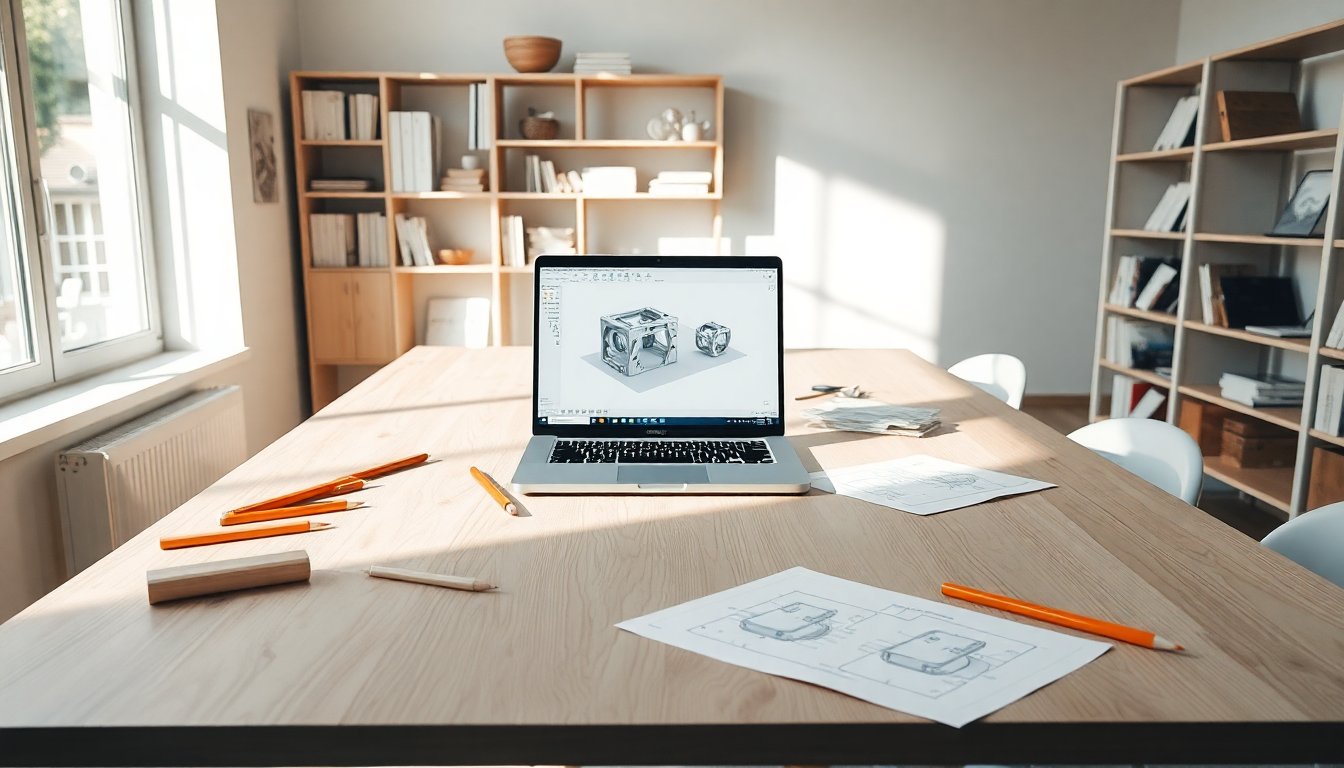 Agente de IA que transforma bocetos en modelos 3D utilizando software CAD