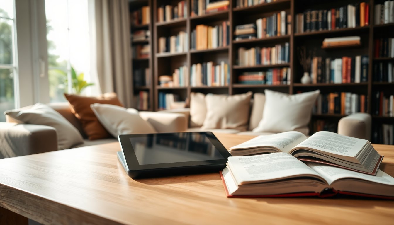Descubre los lectores de libros electrónicos más destacados para 2025