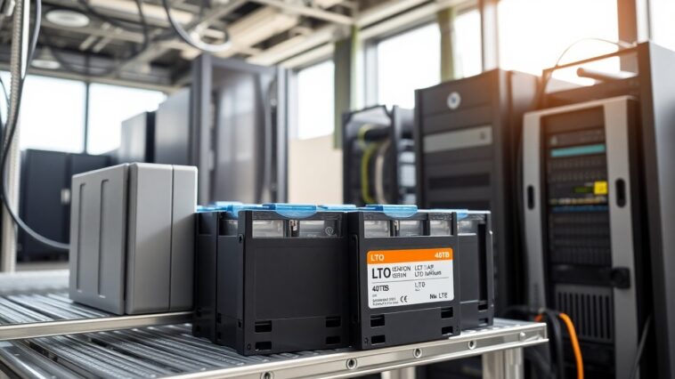 el almacenamiento en cinta lto alcanza capacidades de 40tb y mas innovaciones y futuro 1763269856