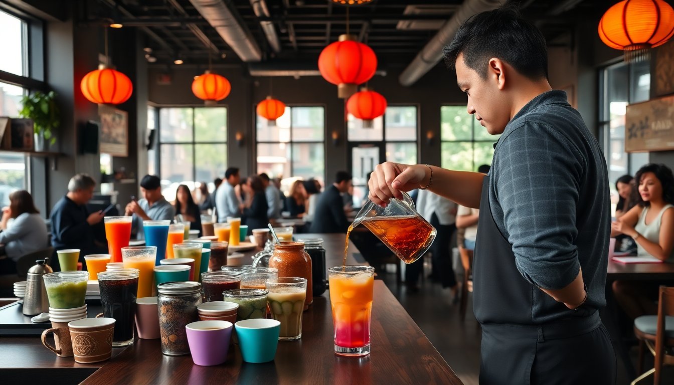 El auge de las marcas chinas de café y té en el mercado estadounidense