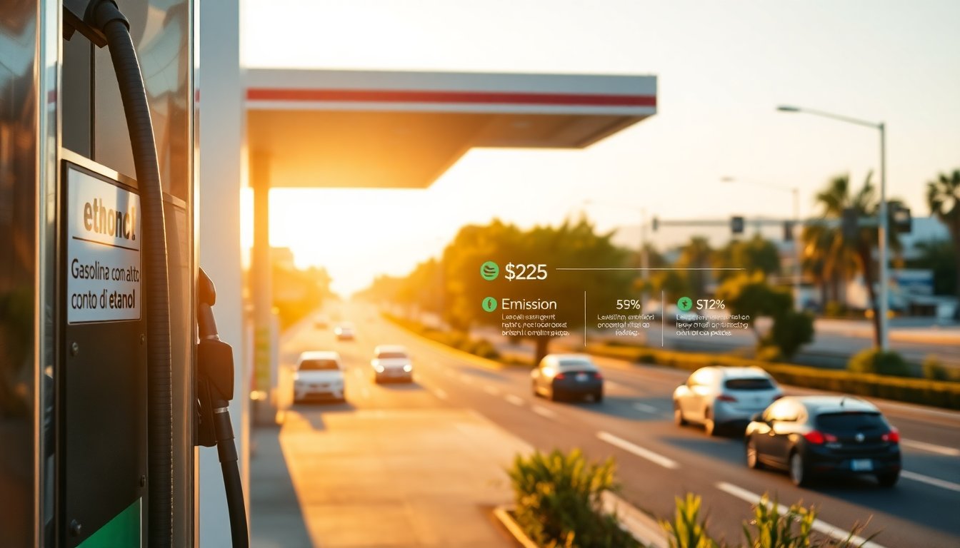 Gasolina con mayor contenido de etanol: ¿Una solución para reducir precios y emisiones en California?