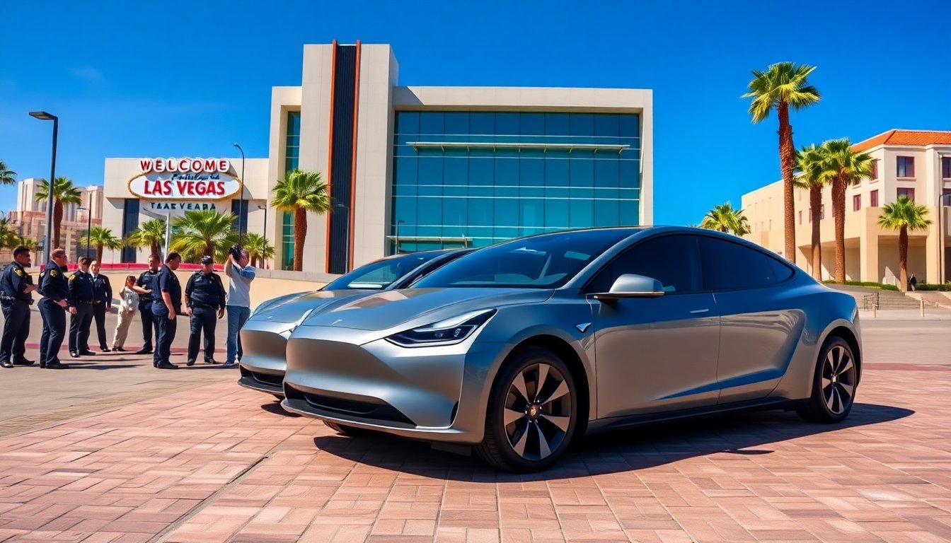 La policía de Las Vegas suma la Tesla Cybertruck a su flota de vehículos de patrullaje