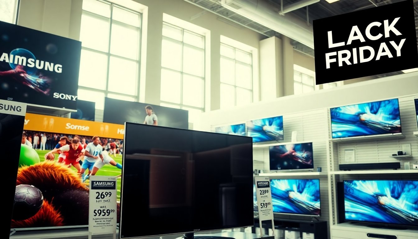 Las ofertas imperdibles de Black Friday en televisores que debes aprovechar
