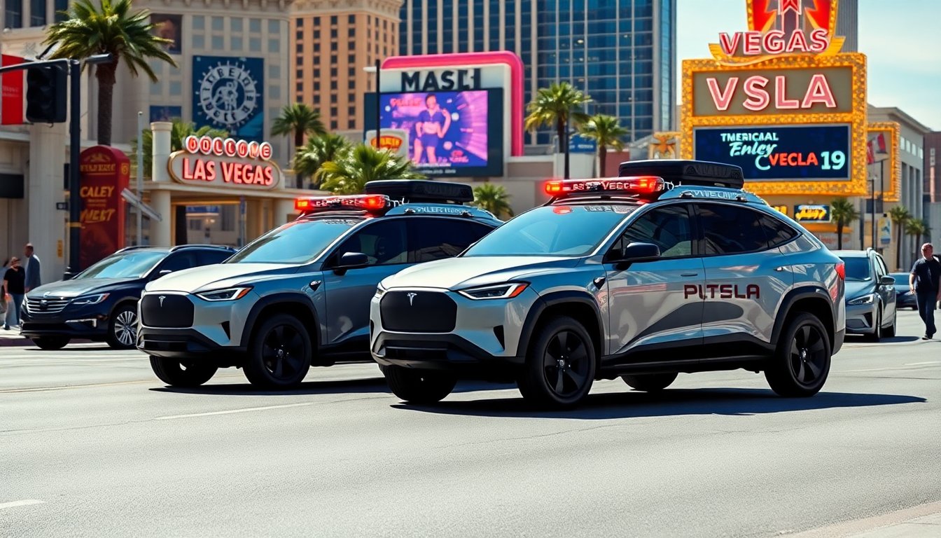 Las Tesla Cybertruck se unen a la flota policial de Las Vegas: Innovación y Seguridad en las Calles