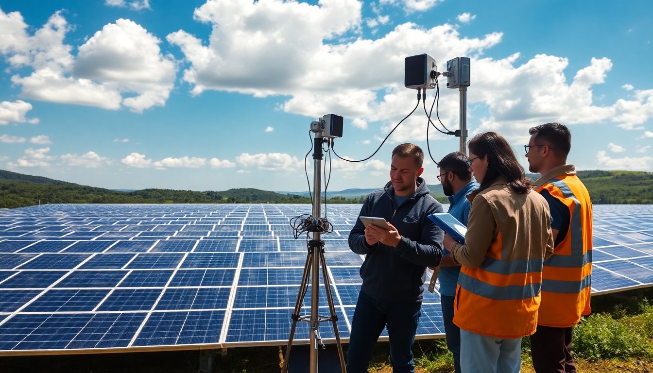 Sistema Innovador de Sensores para Optimizar la Producción de Energía Solar Eficiente