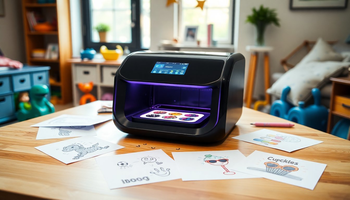 Stickerbox: el innovador impresor de stickers para niños que usa inteligencia artificial