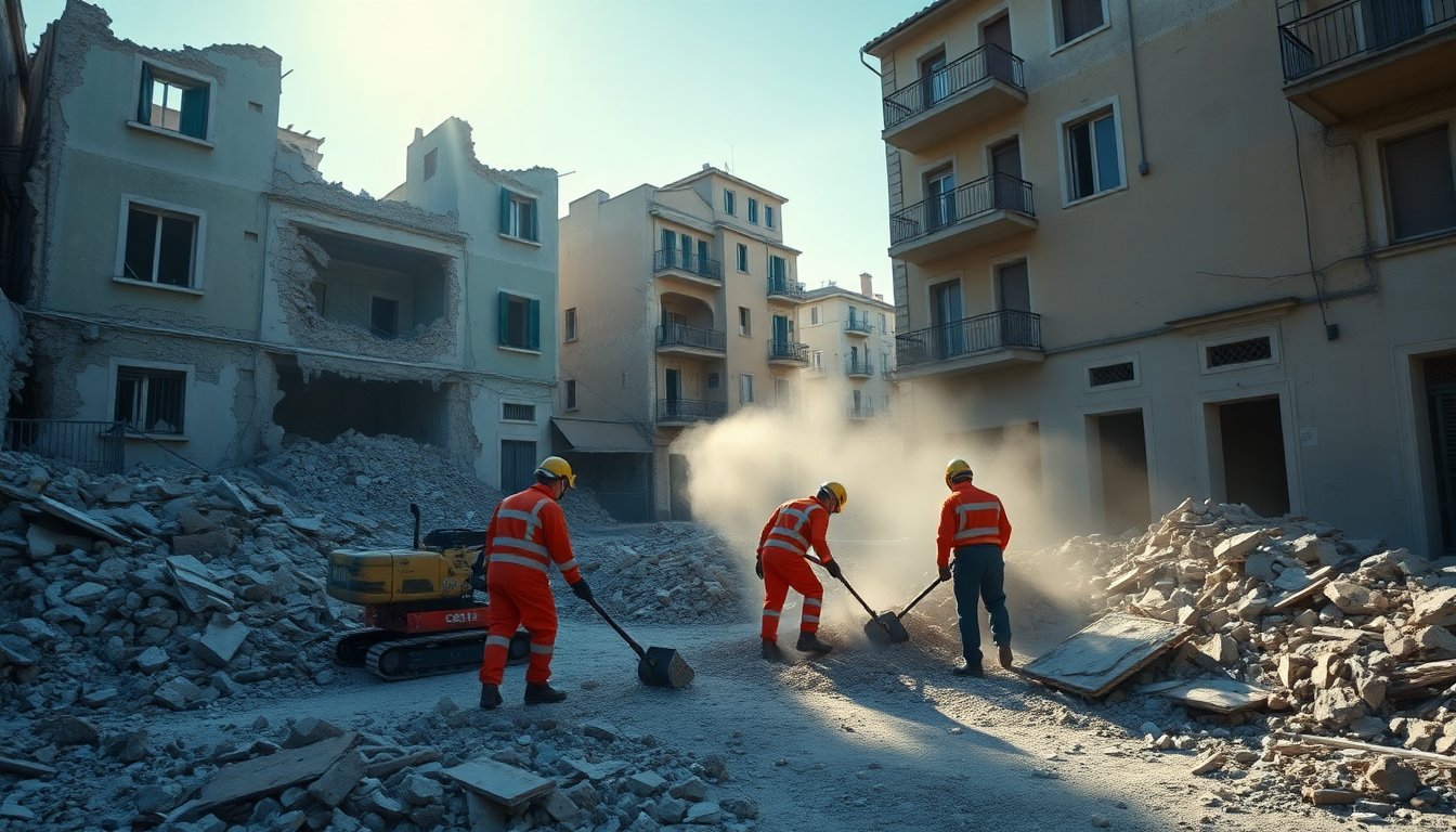 Terremoto en Italia: epicentro en la región de Abruzzo