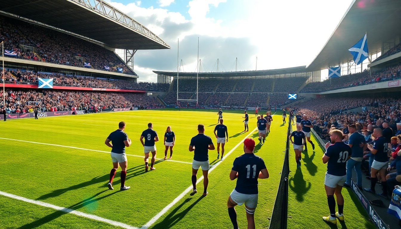 Transmisión en vivo: Escocia vs Argentina en Murrayfield – ¡No te lo pierdas!