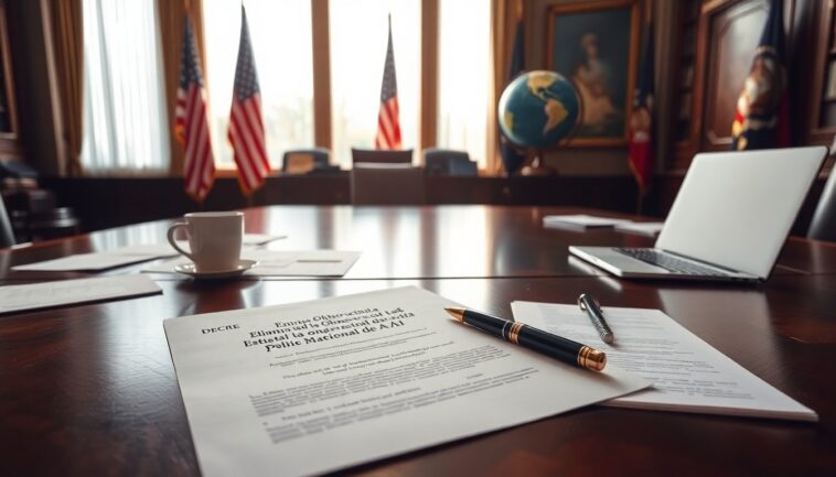 trump anuncia un orden ejecutivo para desafiar leyes estatales sobre inteligencia artificial 1763631729