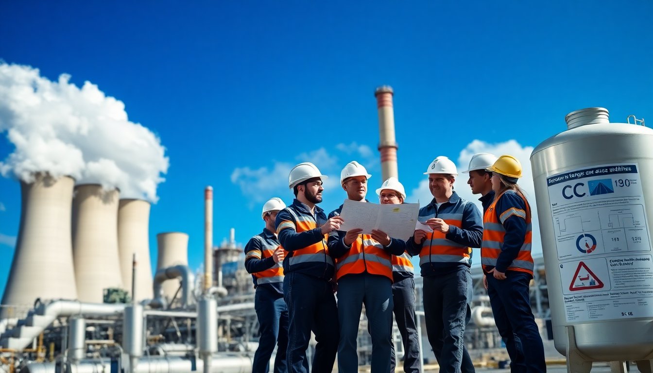 Aditivo revolucionario para la captura de carbono en plantas industriales