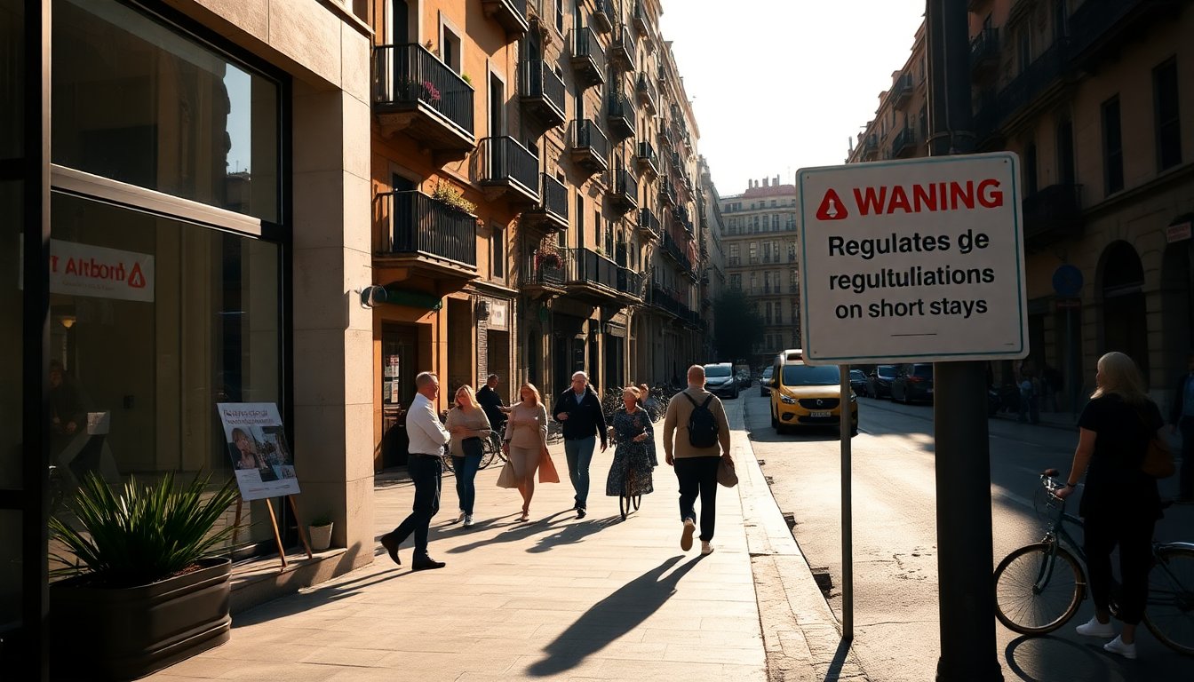 Airbnb enfrenta una multa millonaria en España por alquileres ilegales