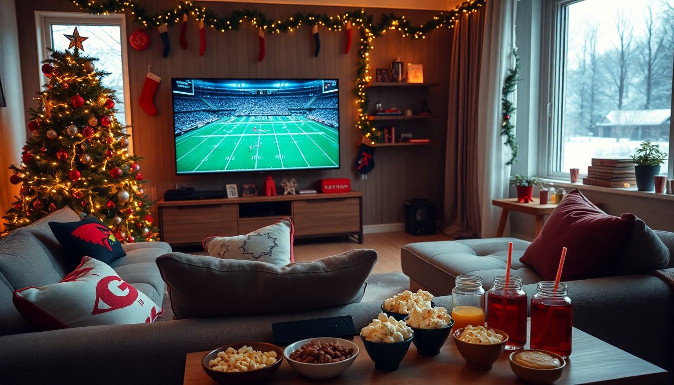 Cómo disfrutar de la NFL en Navidad con Netflix y Amazon Prime
