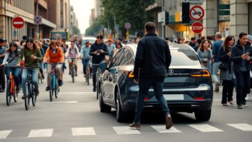 como el ruido de baja frecuencia mejora la seguridad de los coches electricos en entornos concurridos 1764654880