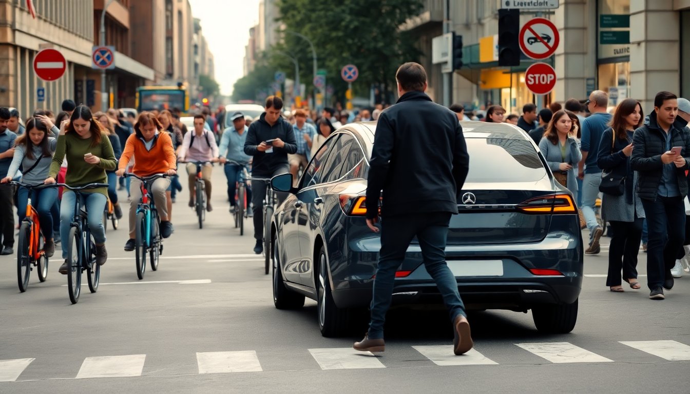 Cómo el ruido de baja frecuencia mejora la seguridad de los coches eléctricos en entornos concurridos