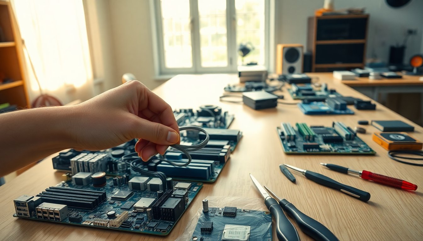 Crea tu propio superordenador utilizando placas madre recicladas: Guía paso a paso