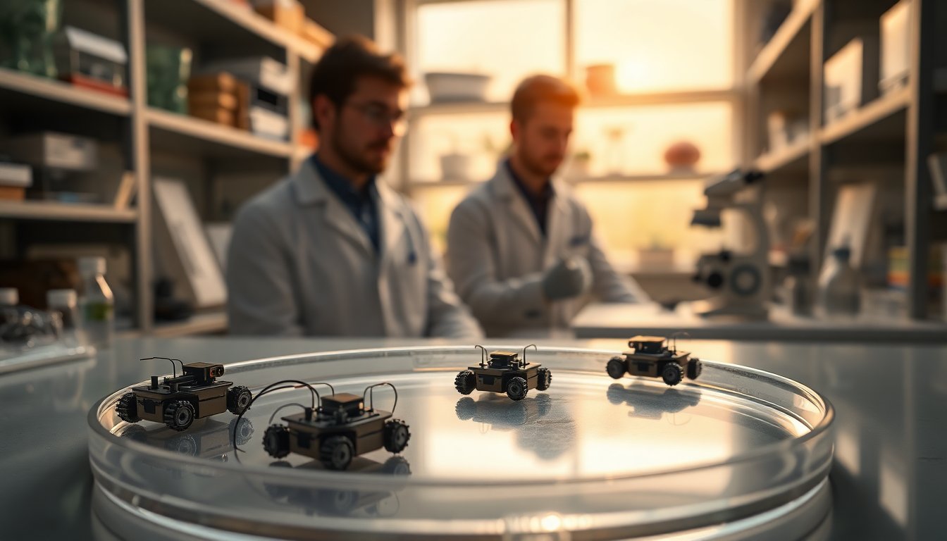 Creación de Robots Microscópicos Programables: Navegación Autónoma y Sus Aplicaciones