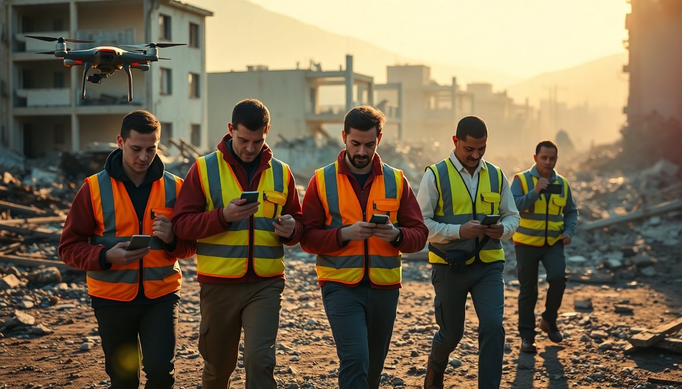 El impacto de los smartphones en las operaciones de búsqueda y rescate durante desastres naturales