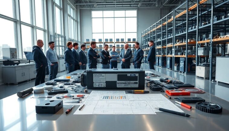 ford lanza un innovador servicio de almacenamiento de baterias para centros de datos y la red electrica 1765834734