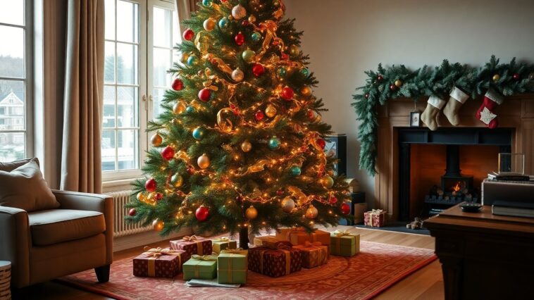 gran descuento en arbol de navidad artificial preiluminado 1765042715