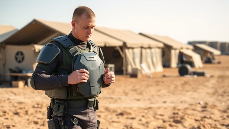 innovador dispositivo portatil disminuye hasta un 90 el peso de la armadura para soldados 1764943558