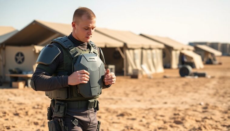 innovador dispositivo portatil disminuye hasta un 90 el peso de la armadura para soldados 1764943558
