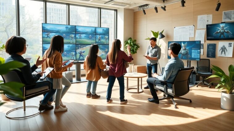 la revolucion del diseno de videojuegos como la inteligencia artificial de tencent esta transformando la industria 1764828717