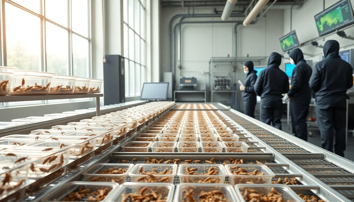 Lecciones aprendidas del colapso de Ÿnsect en la agricultura de insectos
