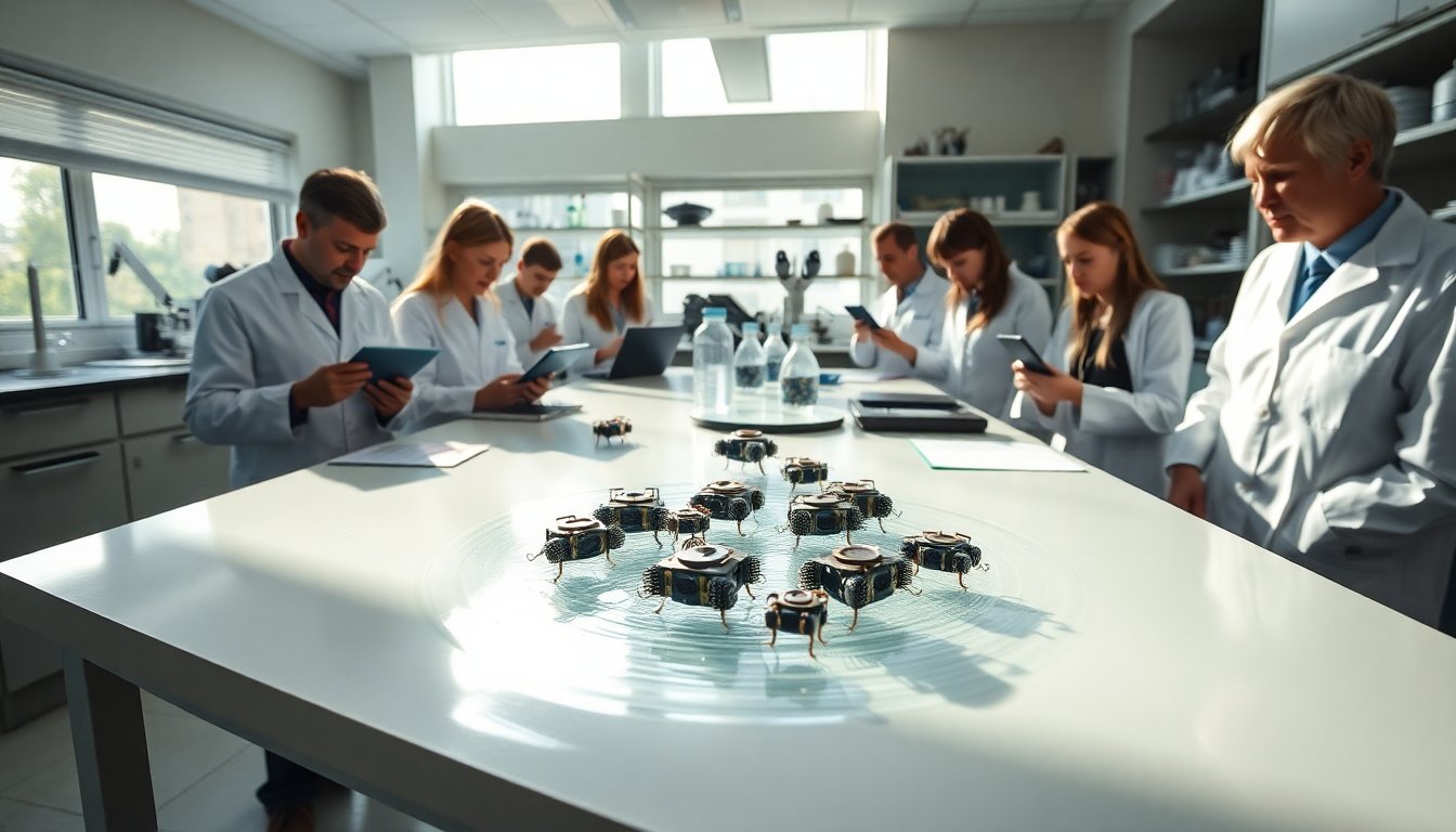 Los robots más pequeños y autónomos jamás desarrollados por investigadores
