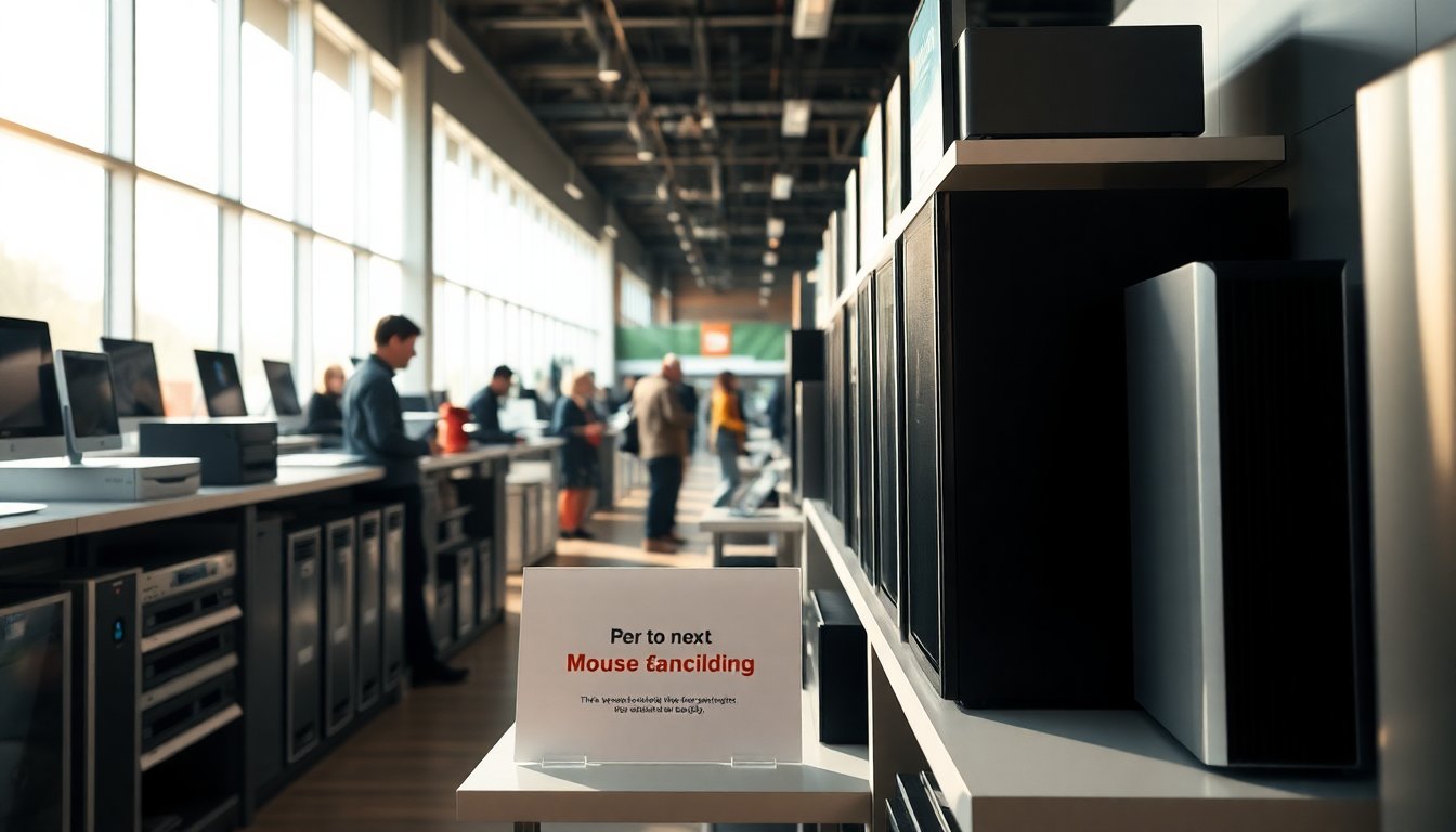 Mouse Computer detiene sus ventas para el Año Nuevo 2026: ¿Qué significa para los consumidores?