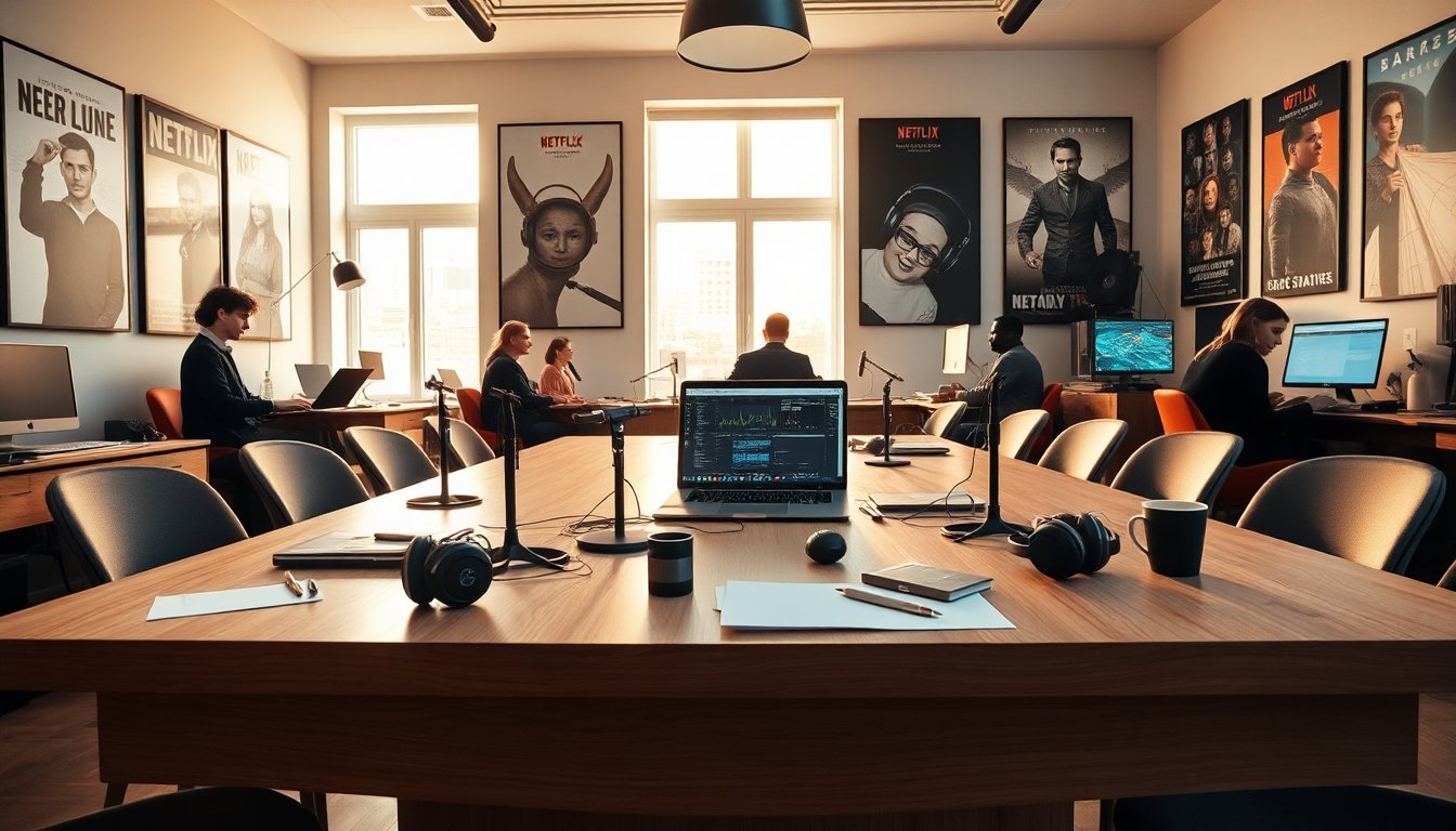 Netflix: La Estrategia Innovadora del Podcasting como Formato de Entretenimiento