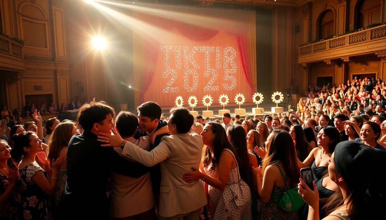 Premios TikTok 2025: celebrando a los creadores más destacados