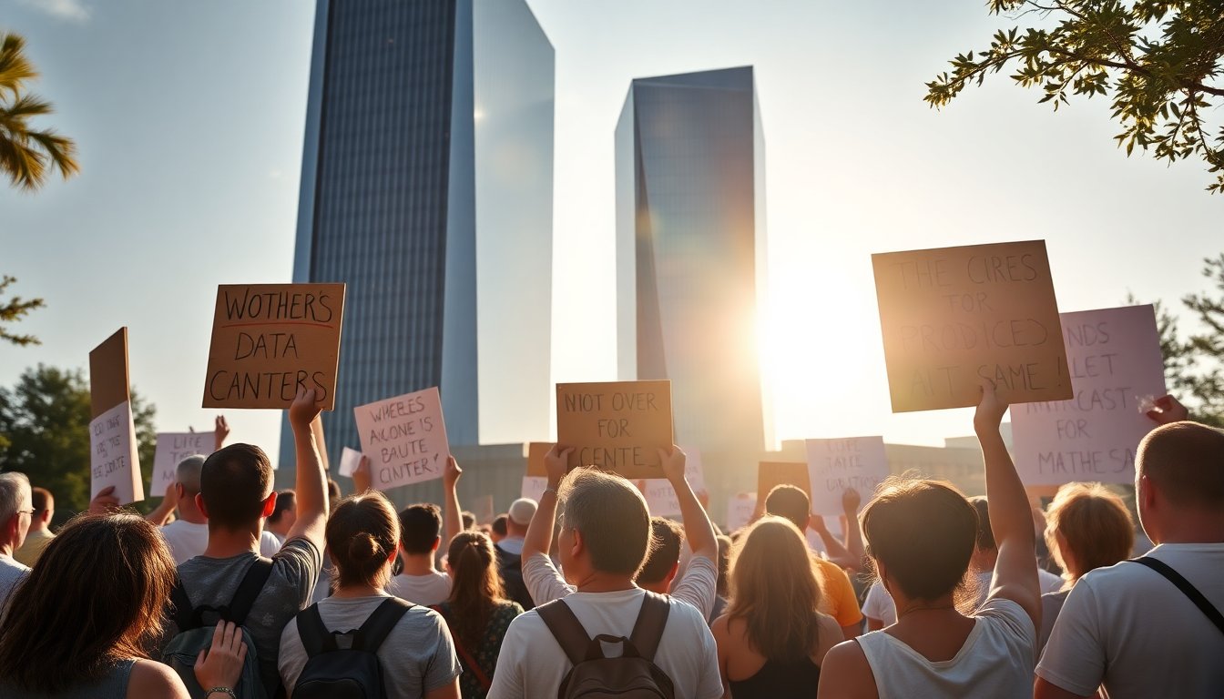 Un Año de Protestas Contra los Centros de Datos en EE. UU.: Impacto y Reacciones